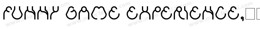 FUNNY GAME EXPERIENCE字体转换